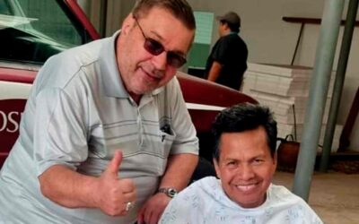 Mons. Rene Leigue Cesarí está en buena recuperación, ya paso a piso.