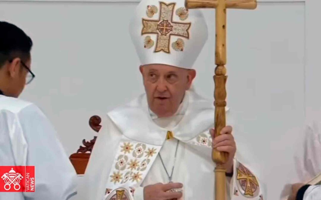El Papa: No se cansen de soñar y de seguir construyendo una civilización de paz