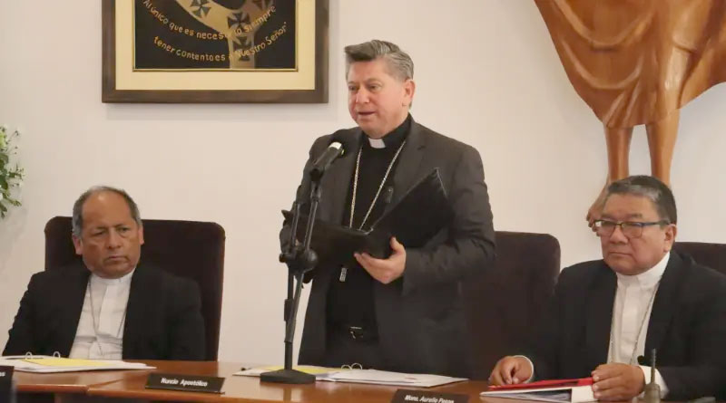Saludos del Nuncio Apostolico en la CXV Asamblea Ordinaria de los Obispos de Bolivia.