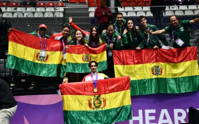 Esteban Mayer conquista medalla histórica para el Esgrima Boliviano