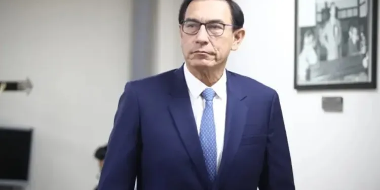 Envían a prisión preventiva al expresidente de Perú Martín Vizcarra por corrupción