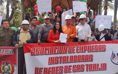Sectores de la construcción ratifican respaldo al binomio Paz–Lara en Tarija
