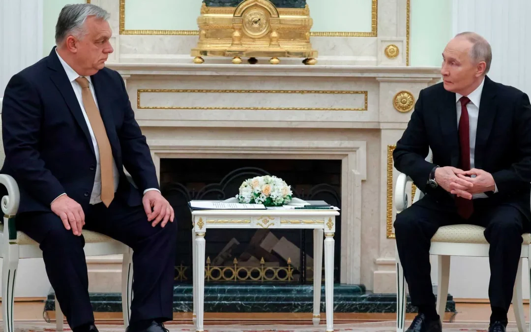 Putin acepta la propuesta de que Hungría sea la sede de las conversaciones sobre Ucrania
