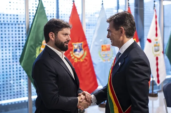 Paz: Hay que cambiar nuestra relación con Chile; dialogo con Boric sobre la estrategia de infraestructuras de comunicación