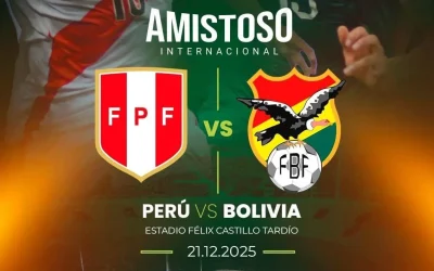 Perú recibe a Bolivia este domingo