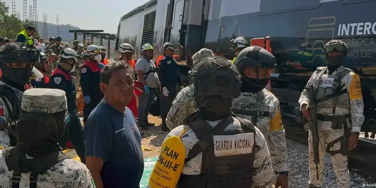 Se descarrila tren interoceánico en México y deja 13 muertos