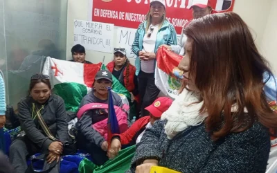 Afiliados a la COB instalan piquetes de huelga de hambre contra el Decreto Supremo 5503