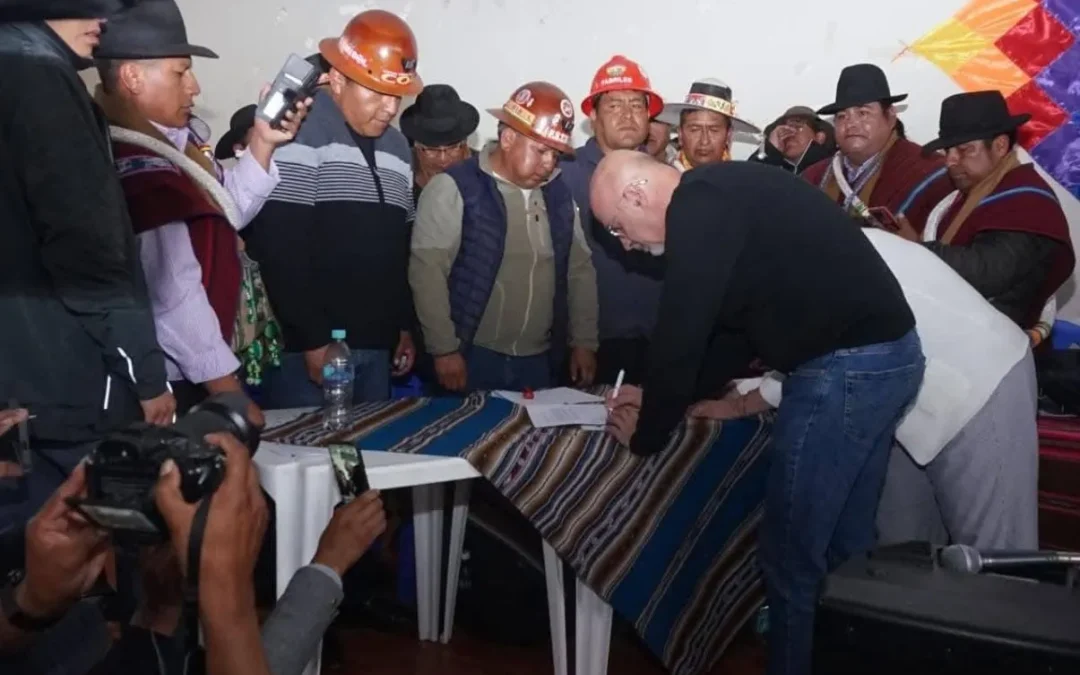 La COB le dobla el brazo al gobierno: se abroga parte del decreto 5503