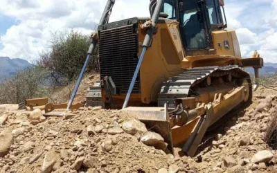 Lluvias afectan caminos de Tariquía y Chaguaya; Subgobernación realiza limpieza y nivelado