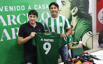 Marcelo Martins llega Bolivia para retornar al fútbol: “Ya quiero entrenar”
