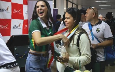 Bolivia vs. Surinam: estatal BoA transporta a los hinchas de la Verde