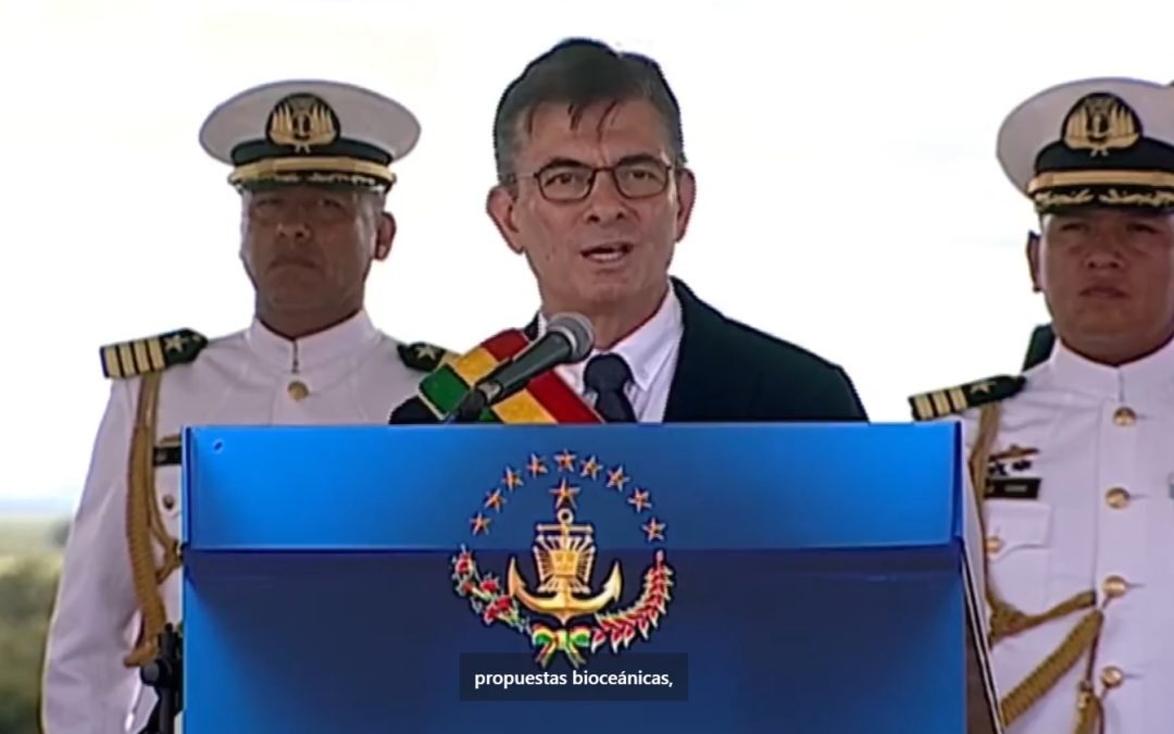 En el Día del Mar, Paz destaca la visión estratégica fluviomarítima “desde nuestros ríos hasta el mar”