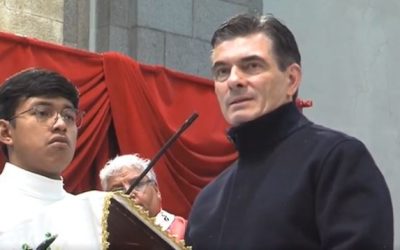 Presidente Paz llama a la fe y la esperanza durante la misa de Domingo de Ramos en La Paz