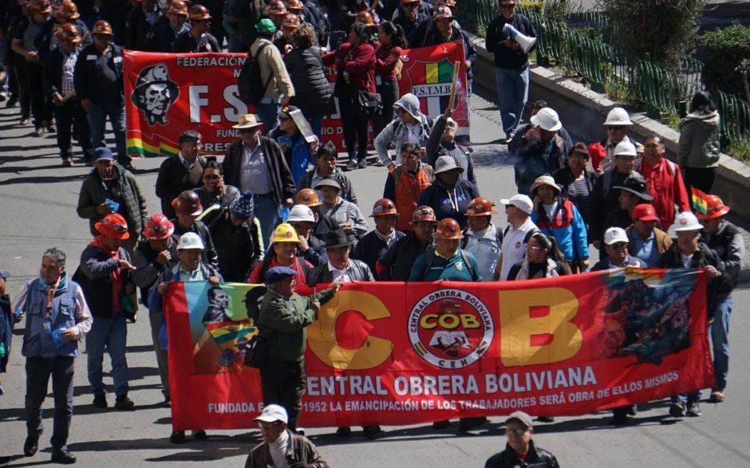 COB radicaliza postura y llama a cabildo nacional el primero de mayo