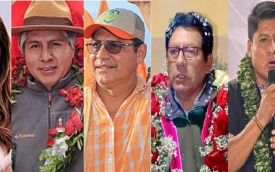 Bolivia define a sus nueve gobernadores y por primera vez habrá dos mujeres al frente