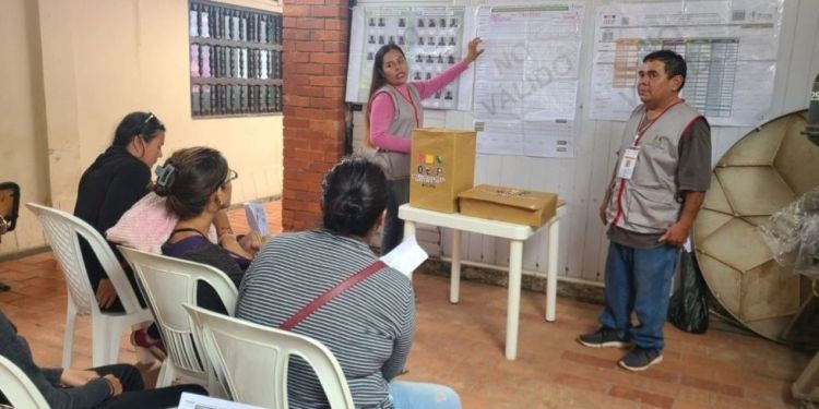 TED Tarija elije jurados y define papeleta para balotaje