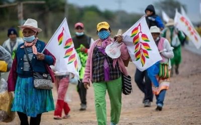 Marcha indígena se expande y pone contra las cuerdas al gobierno por la ley 1720
