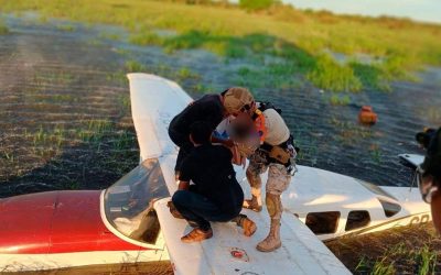 Cuatro personas sobreviven a un accidente aéreo en Beni tras operativo de rescate