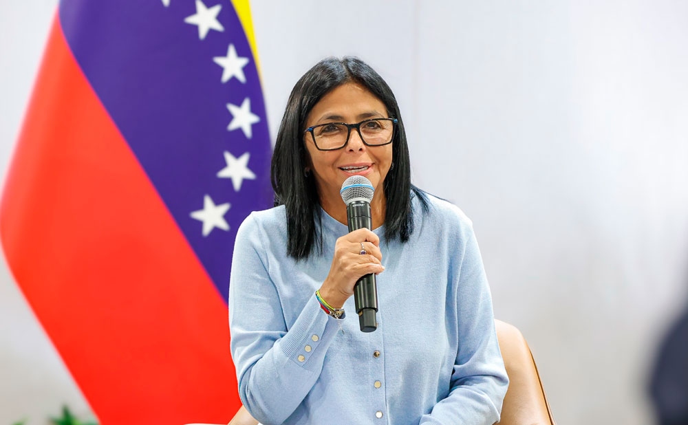 Delcy Rodríguez pide el regreso de los venezolanos en el exterior: «Es hora de que regresen a su patria»