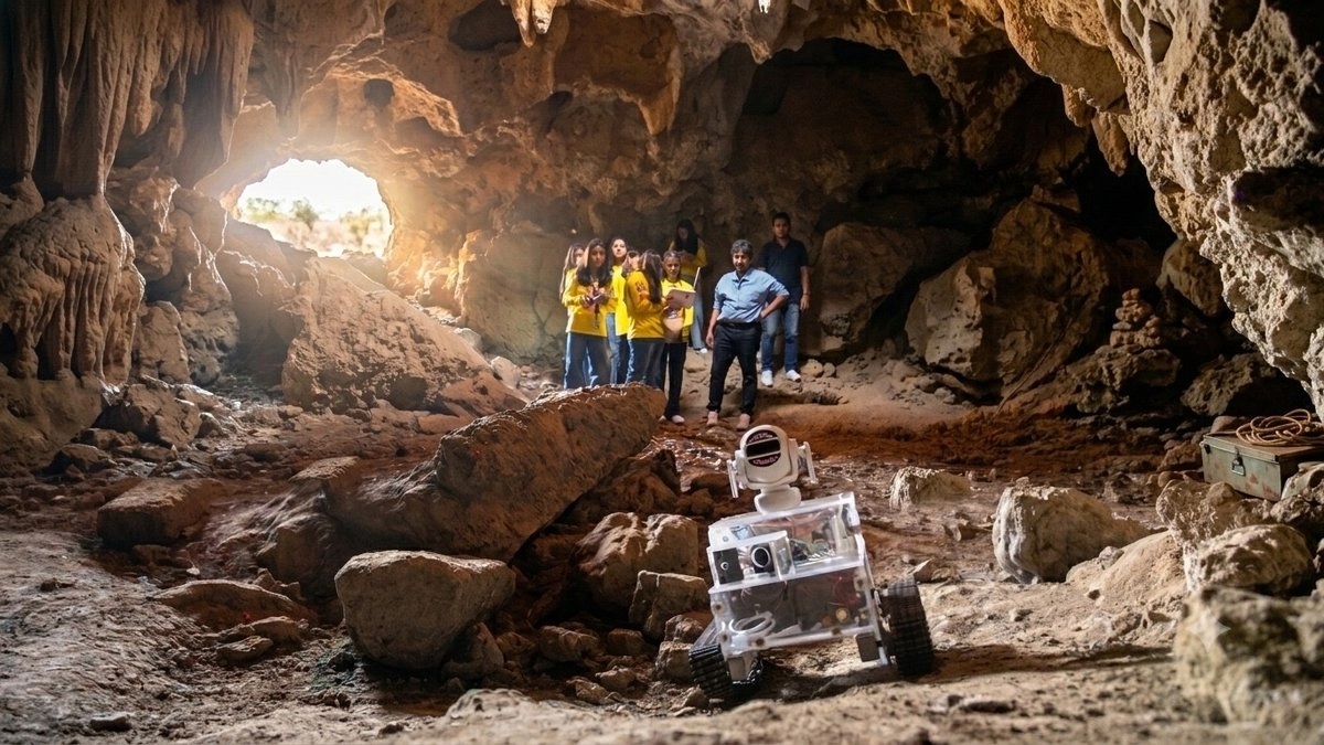 Estudiantes Mexicanos de Zumpango crean robot para exploraciones arqueológicas en el subsuelo