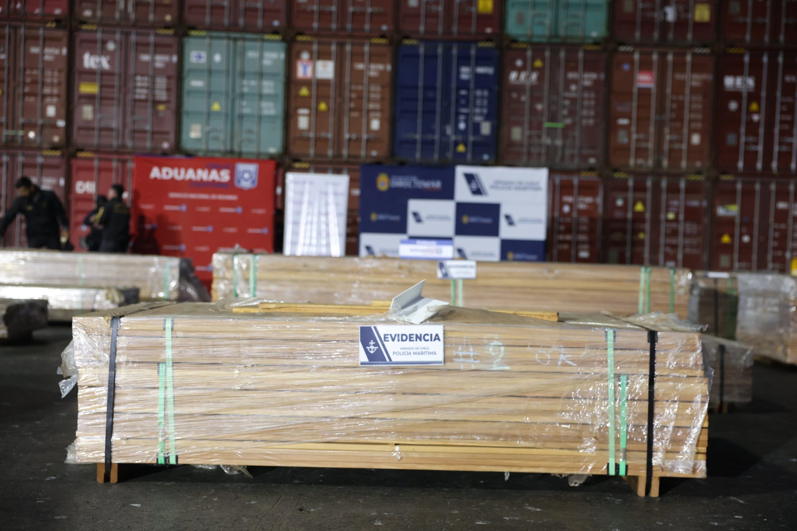 Hallazgo de droga en puertos chilenos genera polémica y pedidos de investigación