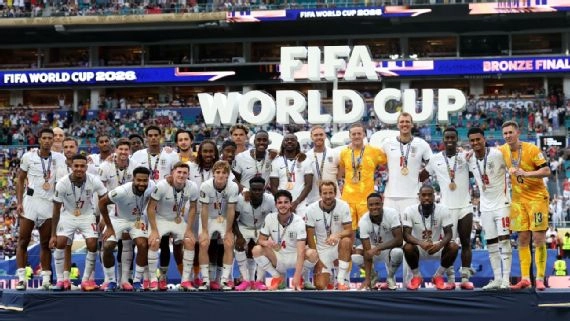 Inglaterra cierra con una fiesta de goles el segundo mejor Mundial de su historia