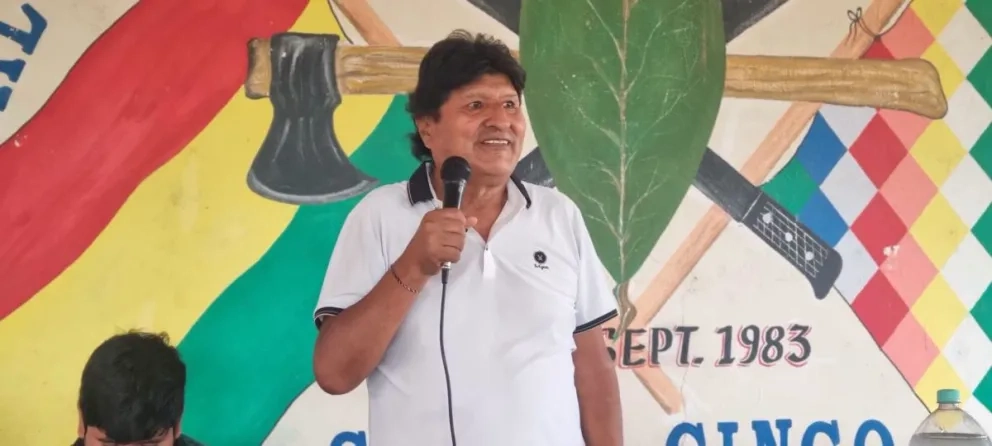 Evo se estrella contra Paz por su mensaje del 6 de agosto y retoma ante sus seguidores el discurso de que les toca “salvar Bolivia”