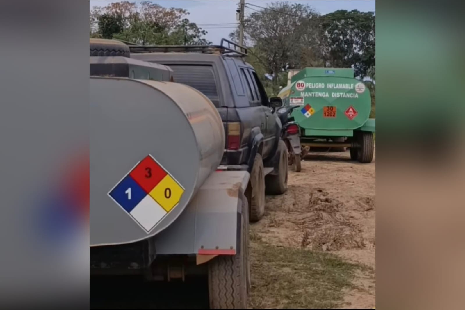 Secuestran 3.000 litros de diésel que eran transportados de manera ilegal en Trinidad