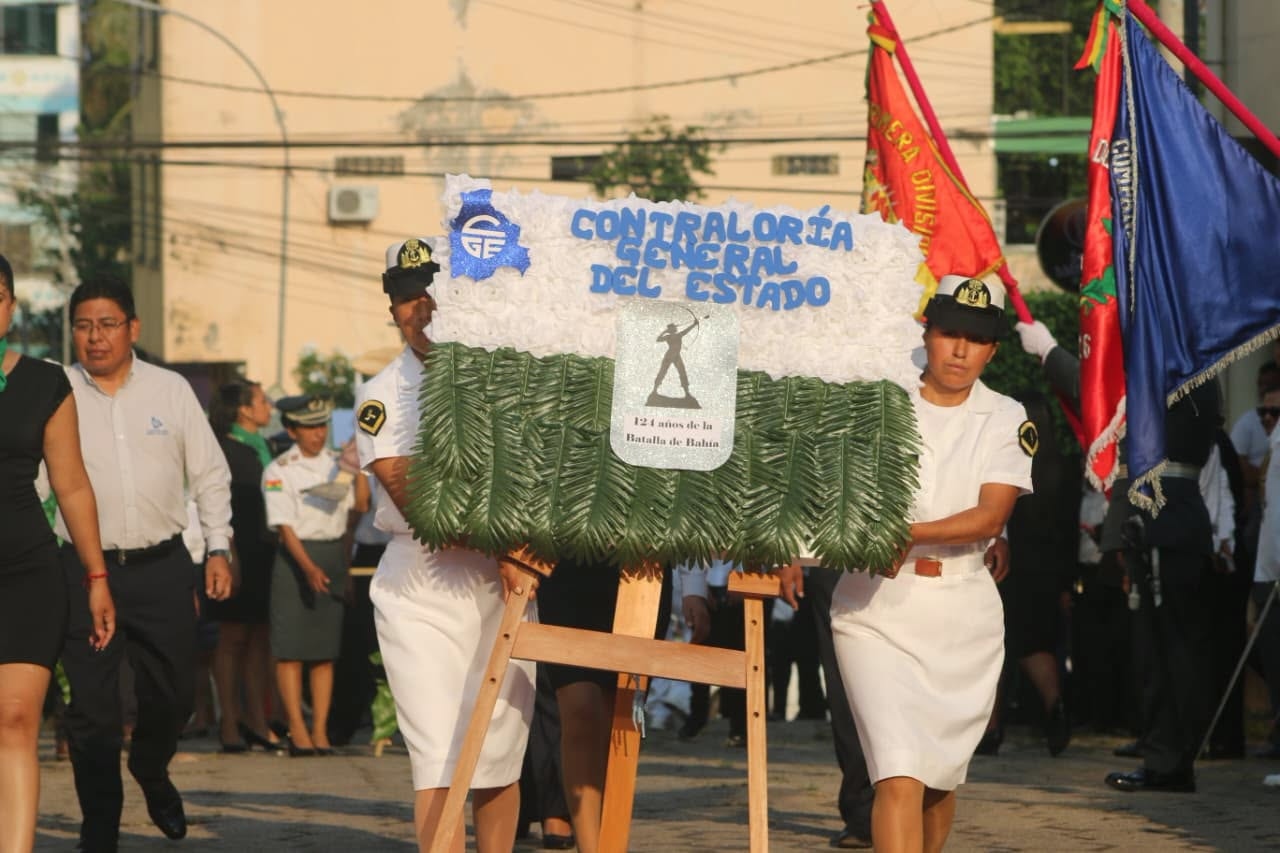 Pando conmemora 124 años de la Batalla de Bahía con actos protocolares y la presencia del presidente Rodrigo Paz